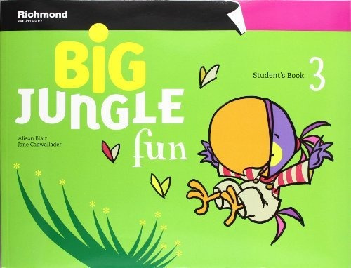 Libro Big Jungle Fun 3 - Student?s Book - Multi-rom - Pop-ou