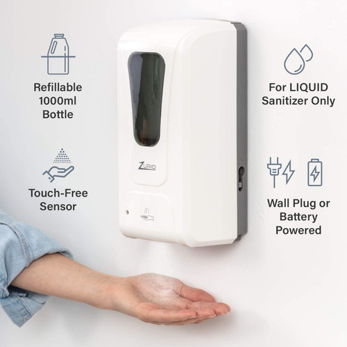 Dispensador Automático De Alcohol Gel Antibacterial 1.014l