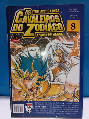 Cavaleiros Do Zodíaco Saint Seiya The Lost Canvas 8 Mangá