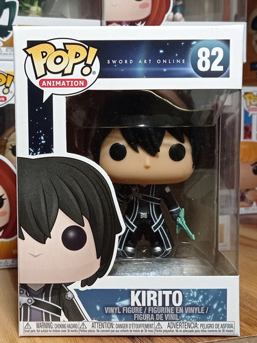 Kirito Funko Pop # 82 Anime Sword Art Online Espadas
