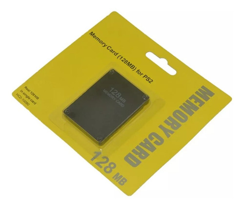 Imagen 3 de 5 de Memory Card De Ps2 Playstation 2 Capacidad 128 Mb