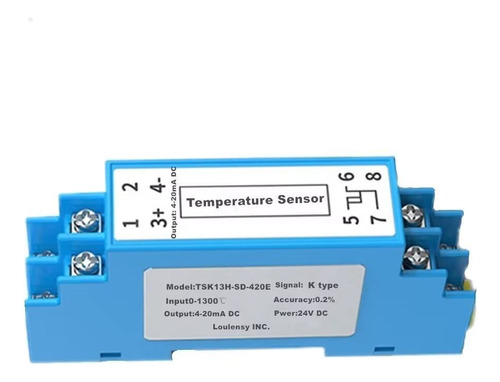 Transductor Transmisor Transformador Termopar K Tipo Salida