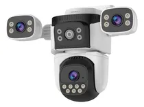 Comprar Cámara De Seguridad Smart Xion Multi Camaras 3 Lentes Color Blanco