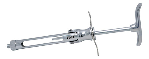 Jeringa Carpule Anestesia Dental Articulada Acero Inox Vdtc Capacidad En Volumen 1.8 Ml