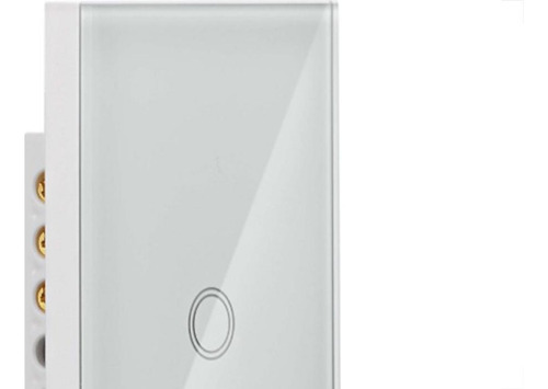 Interruptor Steck Smarteck 1 Modulo Touch Wi-fi Bivolt Branc
