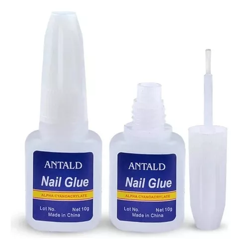 Pegamento Uñas Nail Tips Transparente Postizas Adhesivo - VERALY