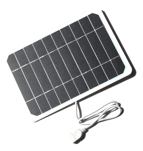 Panel De Carga Solar Usb, Celda Impermeable, Móvil, Solar Pa