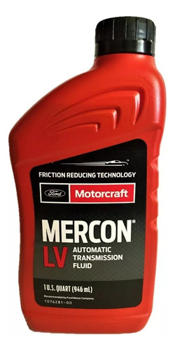 Aceite Genuino Ford Motorcraft® Mercon Lv 946 Ml