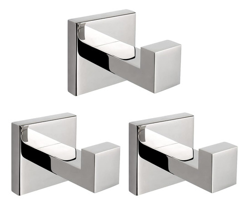 Nearmoon Bath Towel Hooks -sus304 Stainless Steel Square Clo