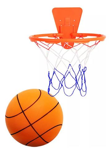 Balón De Baloncesto Silencioso Con Borde, Tamaño 7