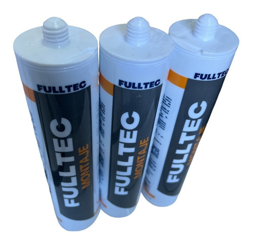 Pack 3 Adhesivos De Montaje Fulltec 300ml Mojostore