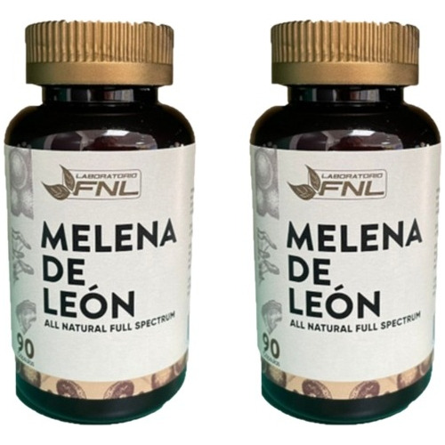 Melena De Leon Fnl 2 Frascos 180 Capsulas 2x90 Caps