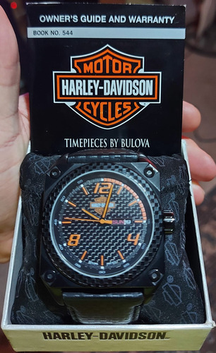 Reloj Harley Davidson Bulova Modelo: 78c103