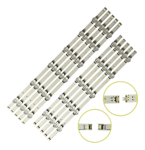 Kit Leds 55lb5830 55lb6000 55lb6100 55lb6500 - Alum, Nuevo