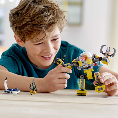Kit De Construção: Robô Subaquático Lego Creator 3 Em 1 3109