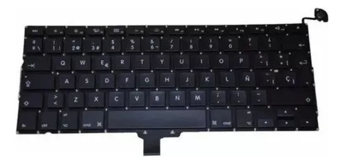 Teclado Apple Macbook Pro 13 A1278 2009 2010 2011 2012 Backl Negro Español Latinoamérica