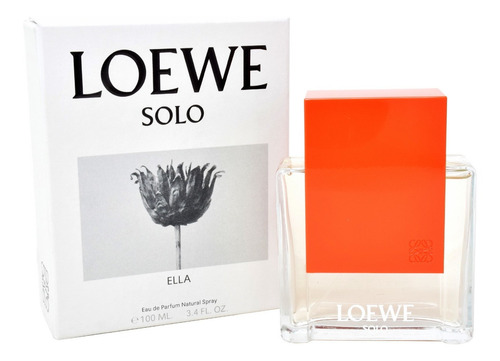Perfume Solo Ella Loewe 100 Ml Eau De Parfum Spray