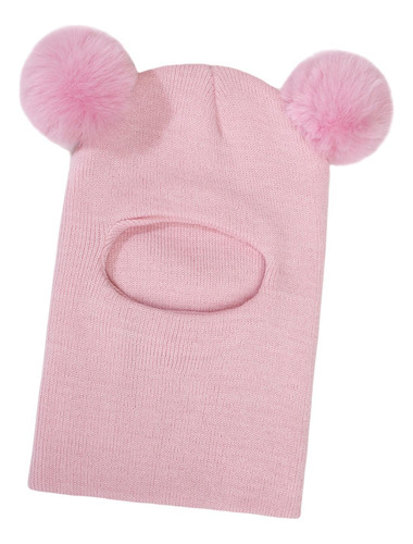 Gorro De Invierno Para Bebé Con Doble Pompón, Gorro Y