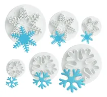 Comprar Ilauke 6 Uds Cortadores De Galletas De Copo De Nieve Herrami