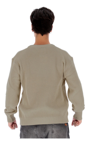Sweater Bross Punto Inglés Liso Oversize
