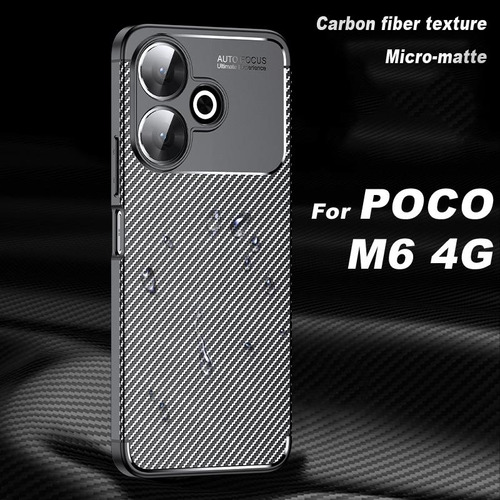//capa Yaheldig For Xiaomi Poco M6 Capa Protetora De Borrach