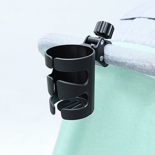 Portavasos Para Cochecito De Bebé Con Abrazadera Ajustable,