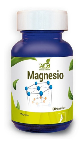 Magnesio 500mg 60 Cápsulas Anc.  Sabor Sin Sabor