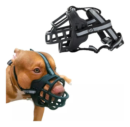 Protector De Boca De Perro De Silicona Suave Para Perros Peq
