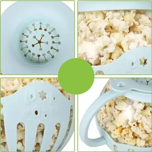 Pochoclera Para Microondas - 2/3 Minutos! Apto Lavavajillas