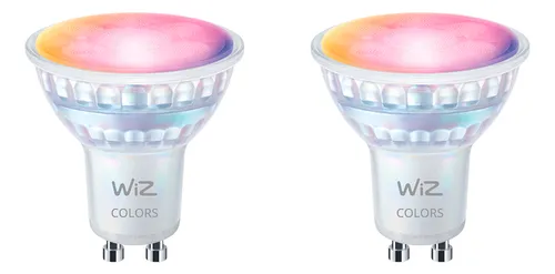Lampara Led Wiz Wifi Color Gu10 4.9w X2 Unidades