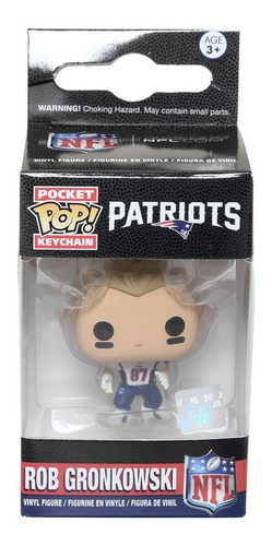 Nfl Figura Llavero Rob Gronkowski New England Patriots