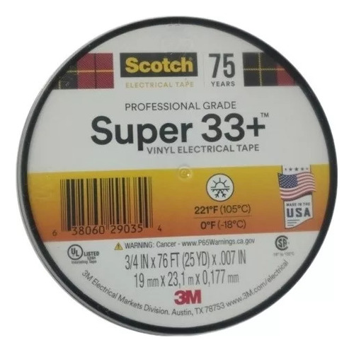 Teipe Super 33 Mas, Scotch