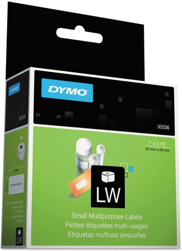 Etiqueta Multiusos Caja Con 1 Rollo Dymo 30336 25x54mm