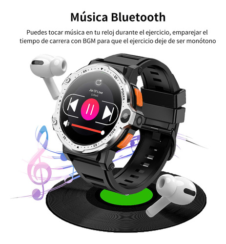 Ssb Smartwatch Hombre Gps Navigation 4g Reloj Inteligente