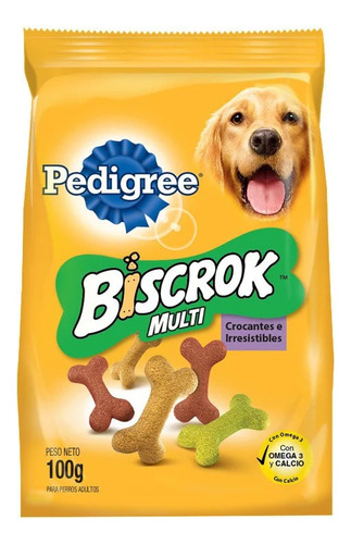 Snacks Galletas Para Perro Pedigree Biscrok 