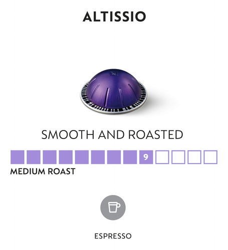 Cápsulas De Café Nespresso Vertuo Altissio 50 Cápsulas