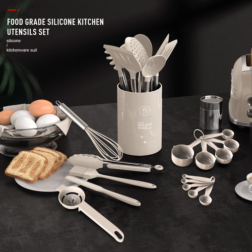 Utensilios De Cocina Grandes De Silicona Antiadherente