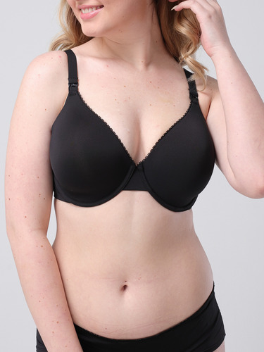 Sujetador Liso De Talla Grande Para Mujer, Cierre Frontal De