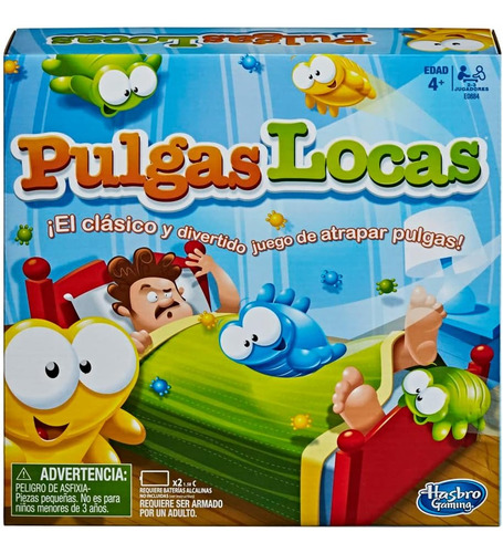 Juego De Mesa Pulgas Locas Hasbro Gaming