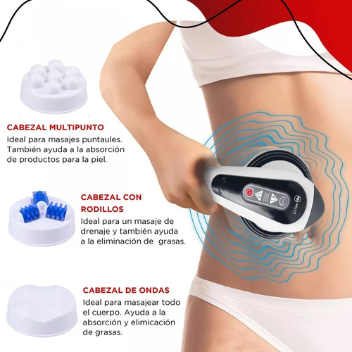 Imagen 10 de 10 de Masajeador Turbo Cuerpo P/ Cremas Masaje Anticelulitis (w11)