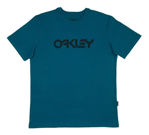 Camisa Masculina Oakley Logotipo Classic Mark Ii Legion Blue