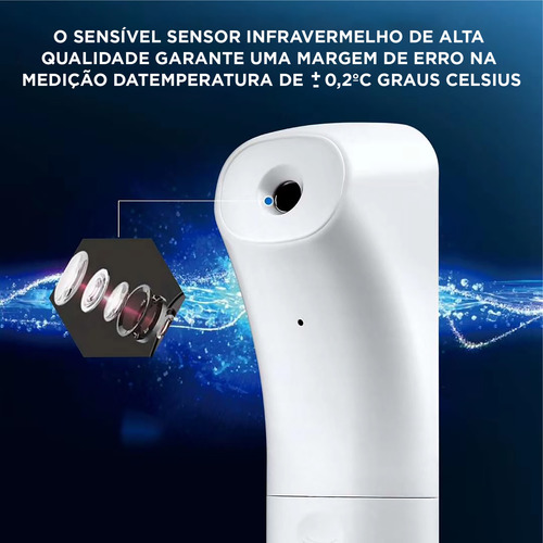 Termômetro Digital Infravermelho Bioland Corpo E Objetos