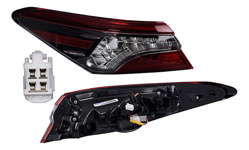 Calavera Exterior Camry 2021 - 2022 Xle C/leds Izquierda