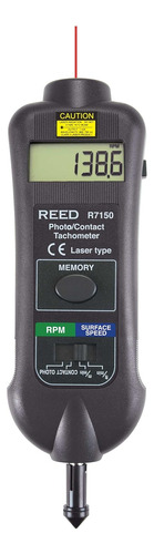 Reed Instruments - Tacómetro De Contacto Fotográfico
