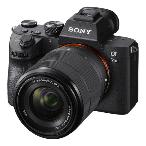 Imagen 1 de 6 de  Sony Kit Alpha 7 III + lente 28-70mm OSS ILCE-7M3K sin espejo color  negro 