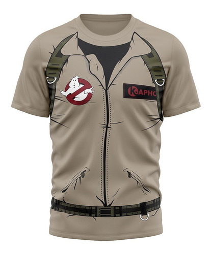 Remera Entrenamiento Kapho Ghostbuster Casafantasmas Adultos