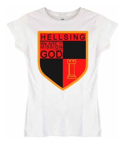 Polera Mujer Hellsing We Are On Mission Fr Anime Poleradicto