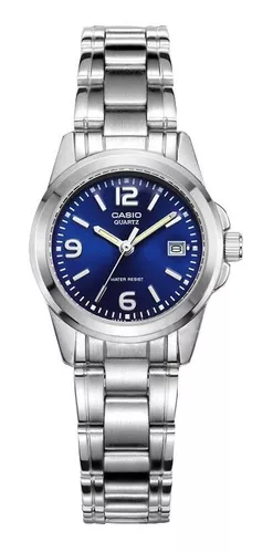 Reloj Casio Edifice Zafiro EFR-S565L-2AV Para Hombre Cronometro Correa de  Cuero Marron Azul