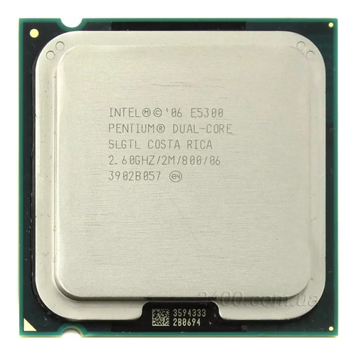 Procesador Intel Pentium E5300 2 Núcleos/2,6ghz/2mb/775