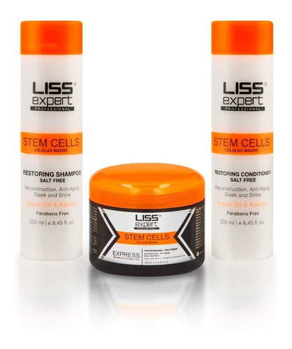 Liss Expert Kit De Cuidado Para El Cabello De Células Madres